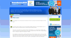 Desktop Screenshot of humanresourceblog.com